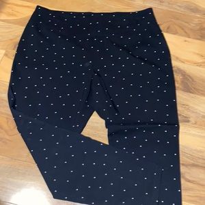 Worthington Woman Tummy Control Polka Dot Pant
